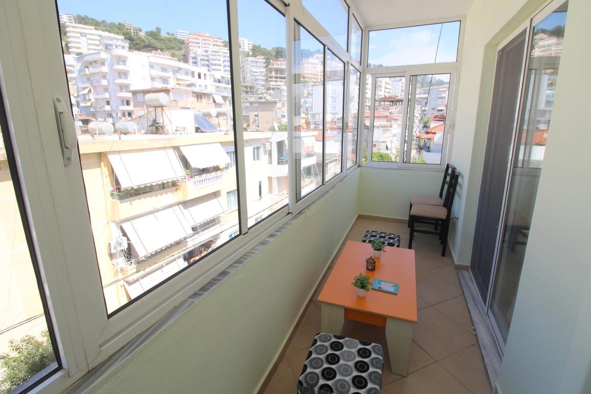 July Seaview Apartments Sarandë 外观 照片